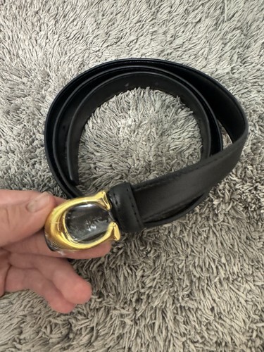 Coach gürtel schwarz goldene - gürtel,