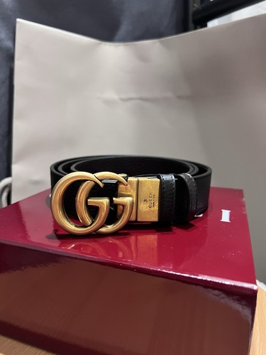 Gucci herren leder gürtel - gucci,