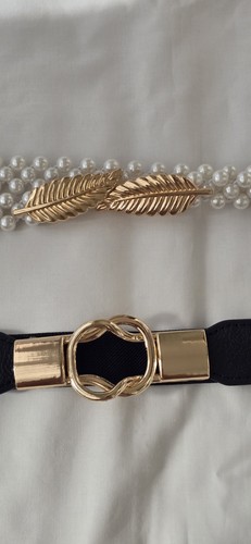 Gürtel damen 2er set schmal - damen,